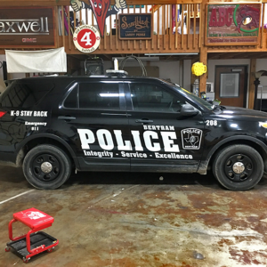 Police Car Wrap