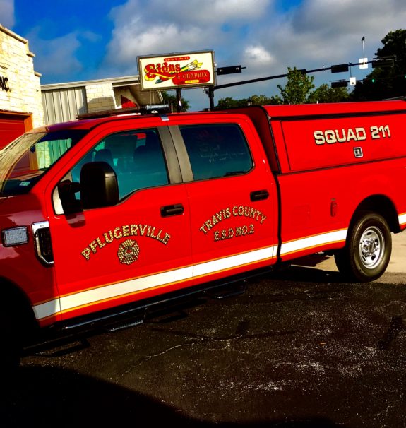 fire truck wrap