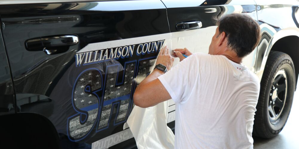 Police Car Wraps Make Them Identifiable!